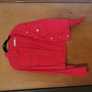 GJG Red Jean Jacket